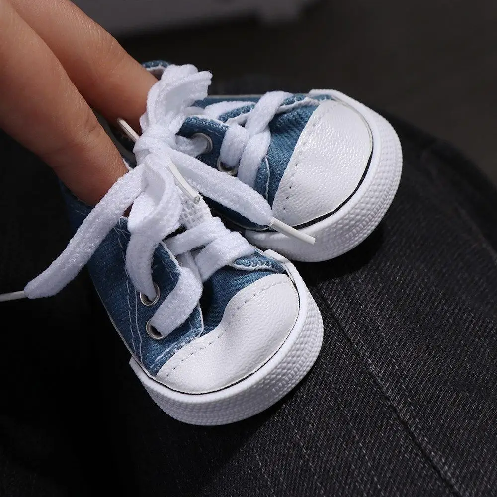 Doll Accessories Cute Doll Shoes Kawaii Mini BJD Doll Shoes 7CM Colorful Mini Casual Shoes Children Toy