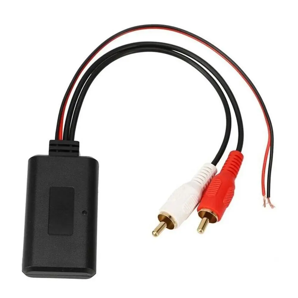 Durable Universal Auto Audio Input Wireless Music Cable Adapter AUX Receiver Bluetooth Receiver 2 RCA Cable Module bluetooth adapter bluetooth audio receiver bluetooth transceiver adapter audio adapter bluetooth aux adaptor