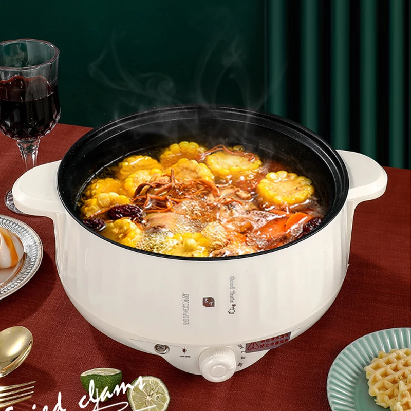 Description Picture 3 of itemMultifunction Electric Cookers Single/Double Layer 1-2 People Household Non-stick Pan Hot Pot Rice Cooker Cooking Appliances