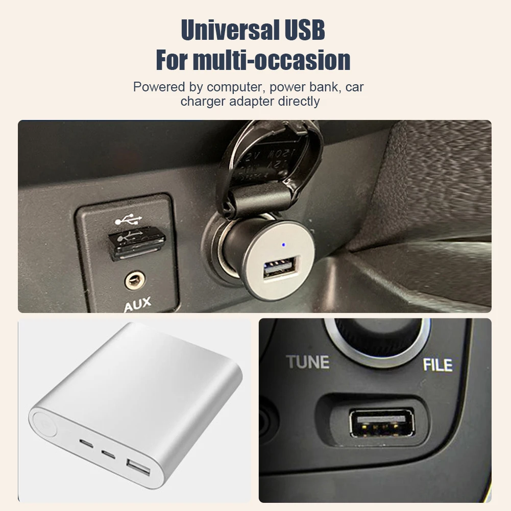자동차 선풍기 듀얼 헤드 미니 공기 순환기 선풍기, 자동차 트럭 SUV RV 크레인용 360 회전식 USB, 5 V, 12 V, 24V