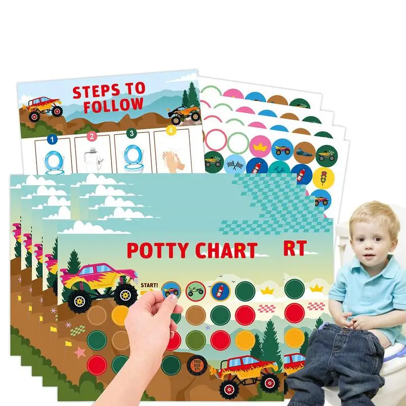 Potty-Training-Stickers-for-Kids-Reward-Chart-WC-Games-Pr-mios-Sticker ...