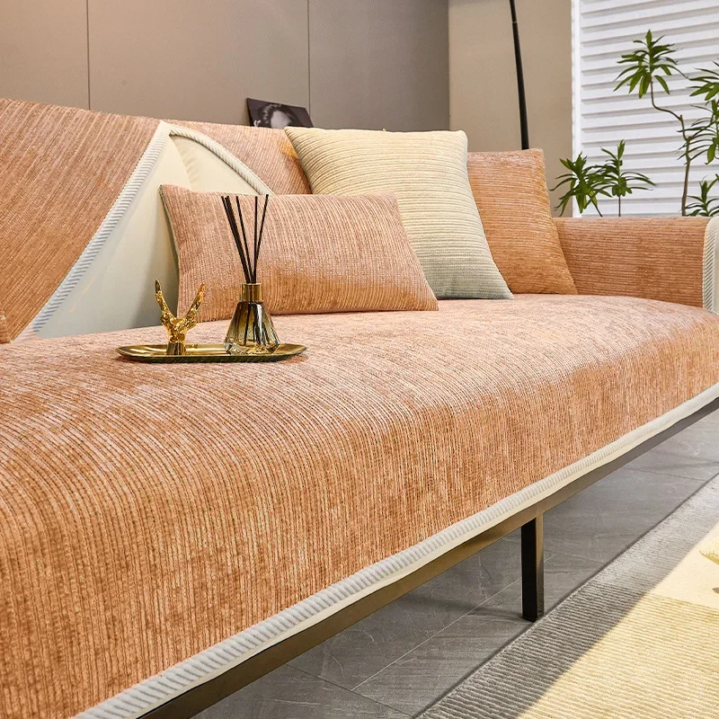 New All Inclusive Chenille Sofa Cushion Hot Selling All-season Universal Sofa Cover Simple Sofa Cover, Cloth Towel, Cushion 5