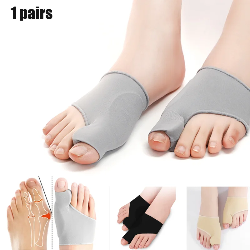 Bunion Corrector 2Pcs for Women Men Bunion Socks Toe Corrector Hallux Valgus Pain Relief