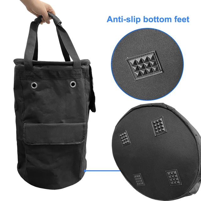 600D 20 Font/30 Font Propán Tartály Burkolat Fényvédő Por Vízálló Bbq Grill -Kályha -Védő Kültéri Gáz Palack Tartályzsák Zsebekkel - Image 4