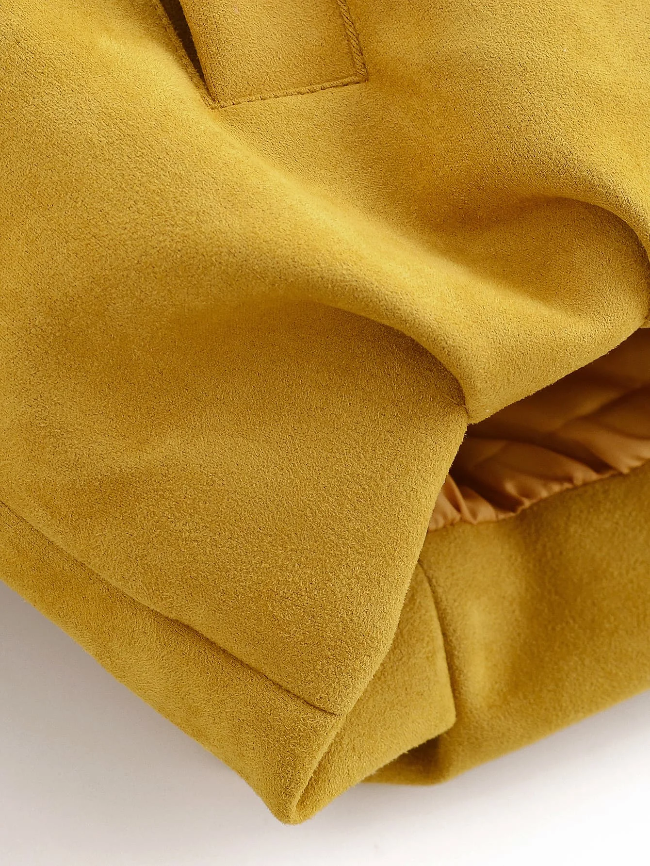 Women's Winter Casual Jackets Coat Solid Suede Turndown Collar Long Sleeves Zipper Pockets Female Fashion Lady Jacket Streetwear