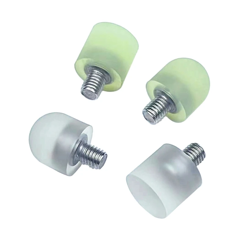 

2Pcs Hard Soft Caps and Tips Screw for Hook and Rubber Hammer Car Dent Repair Tools Dent Repair Tips