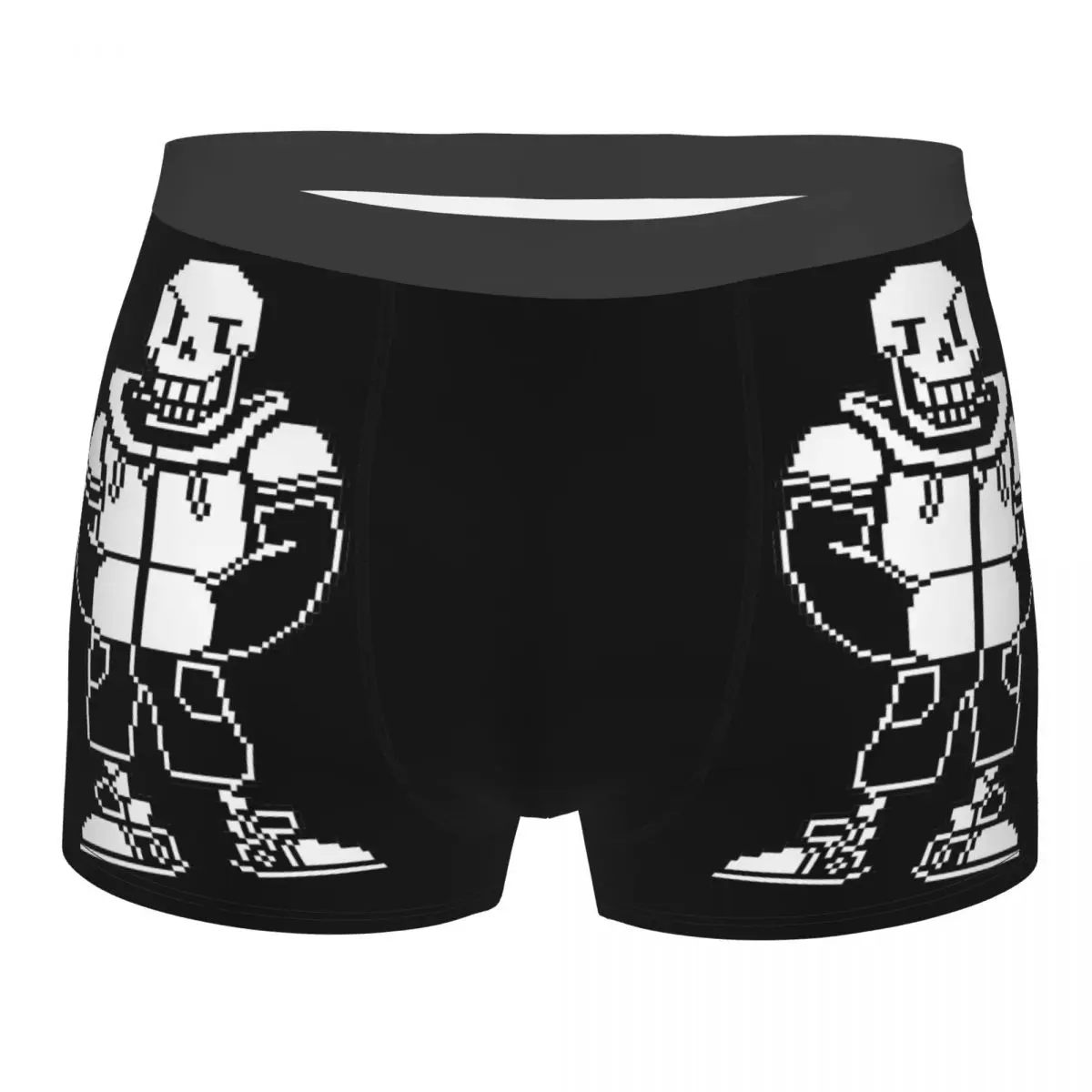 Sans And Papyrus Sprites Undertale Napstablook Men Underpants, Highly Breathable printing High Quality Gift Idea sans and papyrus sprites undertale napstablook men women socks windproof printing suitable for all seasons dressing gifts