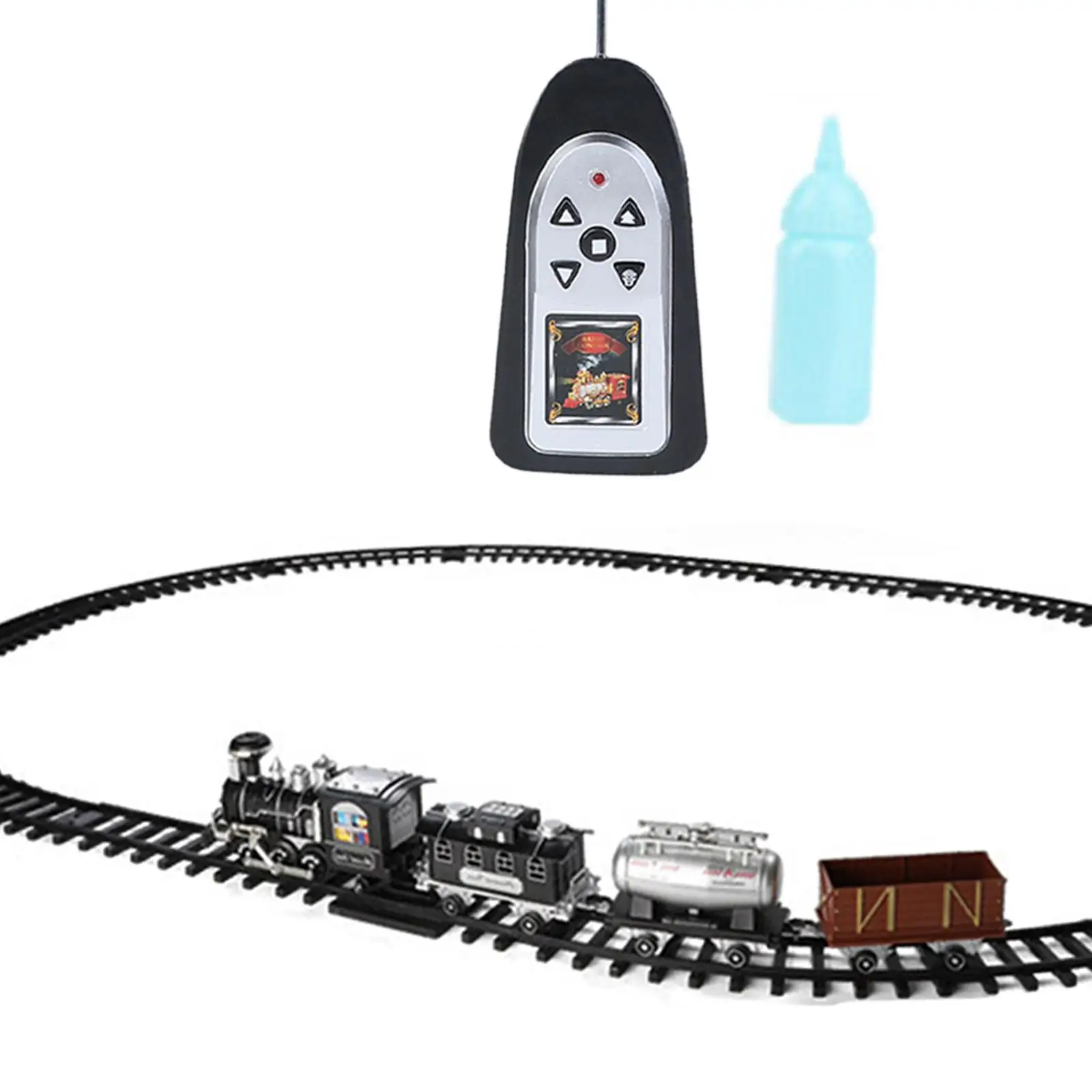 Train Set for Kids Electric Train Toy with Lights and Sounds Educational