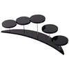 Acrylic Half Moon Dessert Cupcake Display Stand for Appetizers Collection Figures Pastries Wedding Home 4