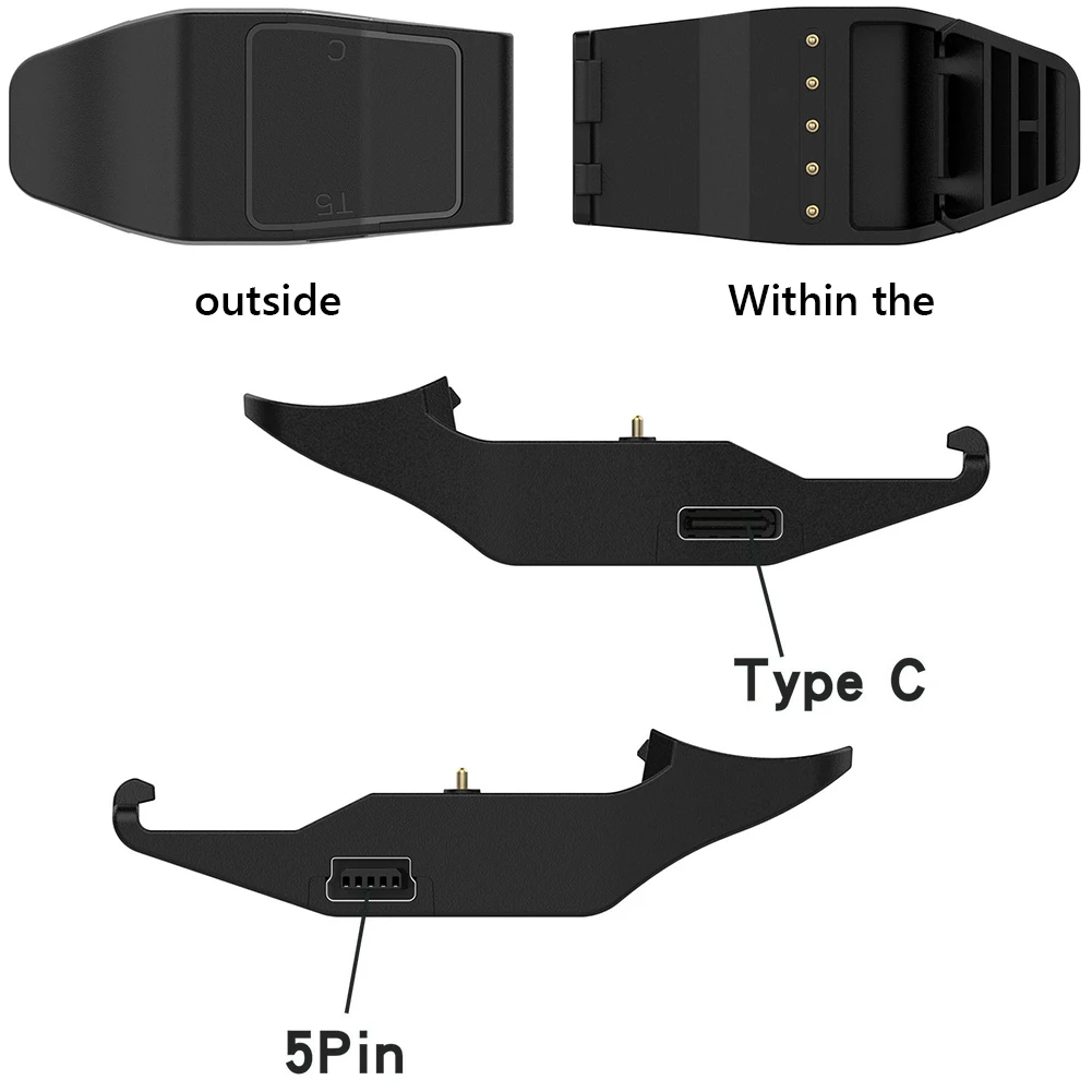 For Garmin TT15 TT10 G TT15x TT25 Pet Collar Charger Charging Cable Portable Adapter Convert Reusable Dog Collar Charging Dock