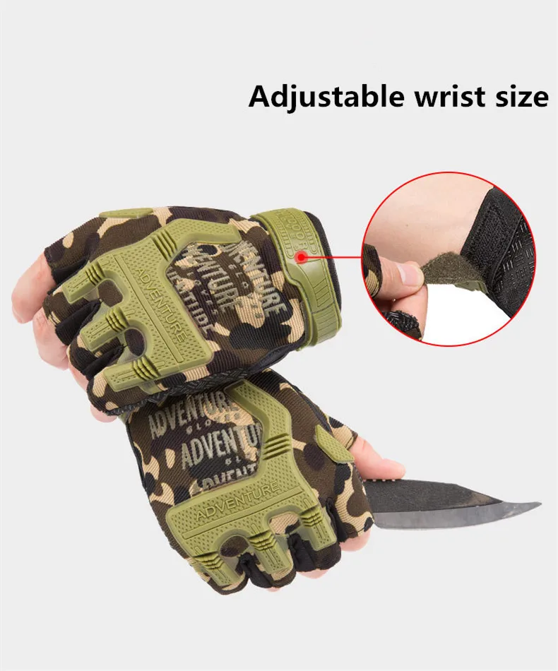 mens suede gloves Men Military Tactical Gloves Full Half Finger Combat Gloves Anti-slip Hunting Luva Army Airsoft Paintball Guantes Handschoenen mens leather work gloves