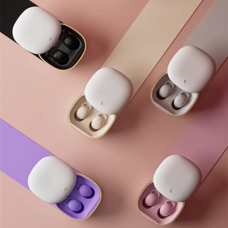 Haayot-fones de Ouvido Estéreo sem Fio Bluetooth com Micro Minúsculos Fones de Ouvido Hifi Mini Fones de Ouvido Invisíveis Dormir Ture Alta Qualidade - Image 5