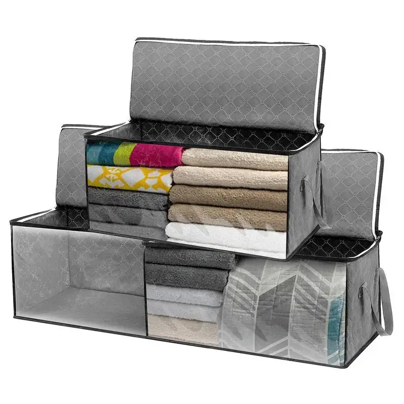 

Clothes Storage Bins Foldable Stackable Clothes Organizer For Organizing Under Bed Containers For Dorms Closets Bedrooms