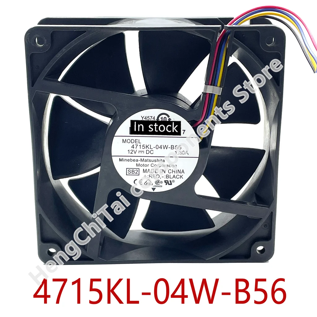 

100% рабочий оригинальный 4715KL-04W-B56 12038 12 см 12 В а искусственный вентилятор