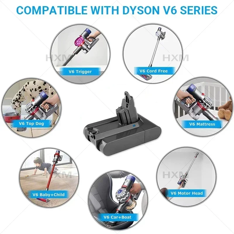 Рисунок 6 - Сменный аккумулятор V6 для Dyson