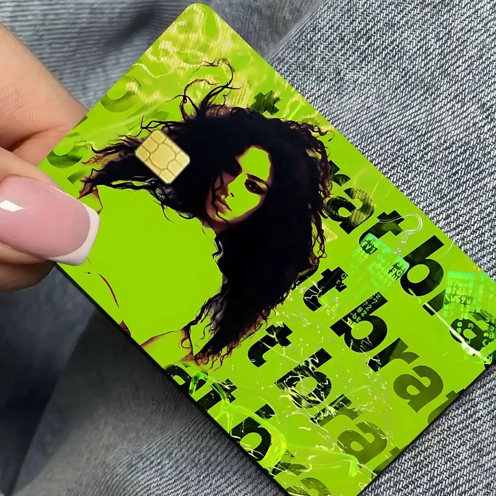 Charli XCX BRAT Singer Decorative Waterproof Card Skin Sticker