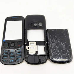 New Full Phone Housing Cover Case with English Keypad (Black)