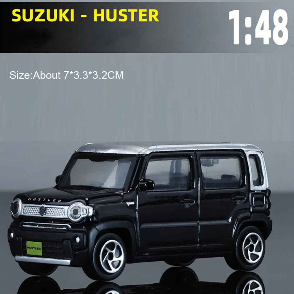 Metal Slide Forward Supercar Toy Collection - Range Rover, Jaguar, and Hustler Cars