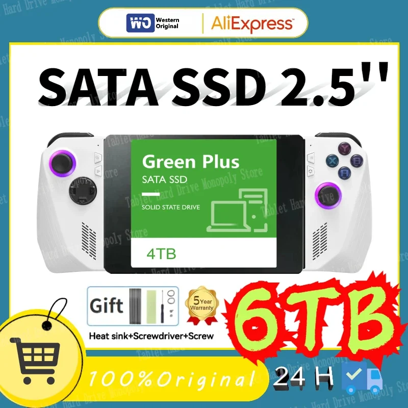 

2024 NEW original Sata3 Ssd 500gb 1TB 2TB 4TB Hdd 2.5 inch Hard Disk Disc 2.5 " Internal Solid State Drive 870Evo Free shipping