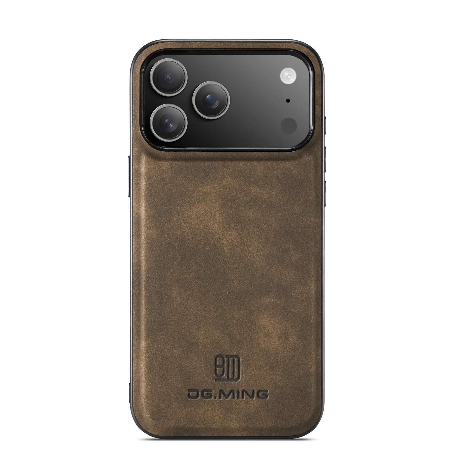 Magnetic Genuine Leather Case with Mag-safe Wireless Charging & Shockproof Design