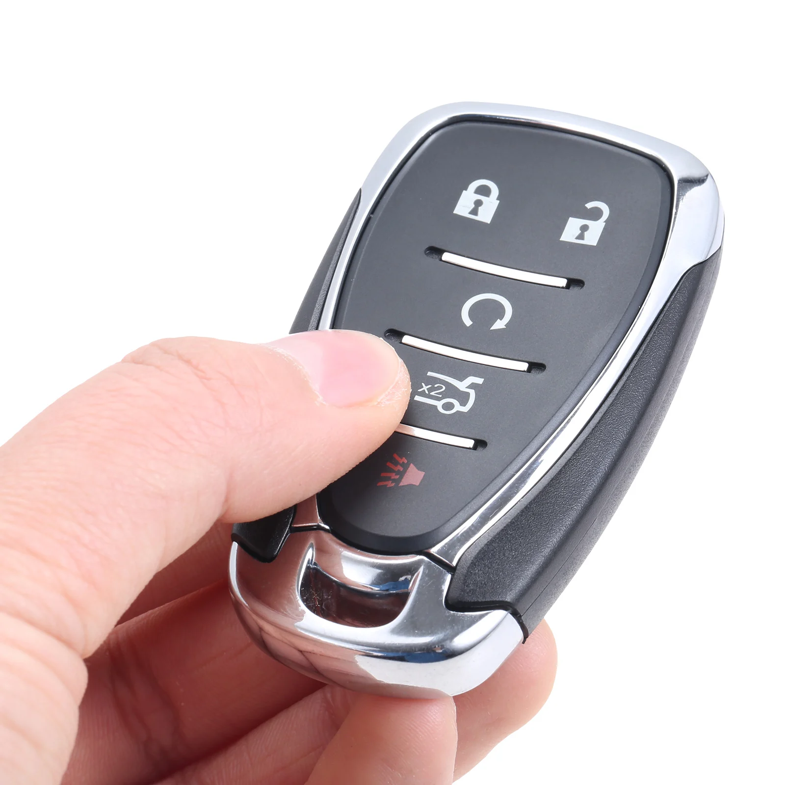 

1Pc 5 Buttons Car Key Fob Smart Proximity Keyless Entry Remote Control #13529662 for Chevy Camaro Malibu 2016-2021 433MHz HYQ4EA