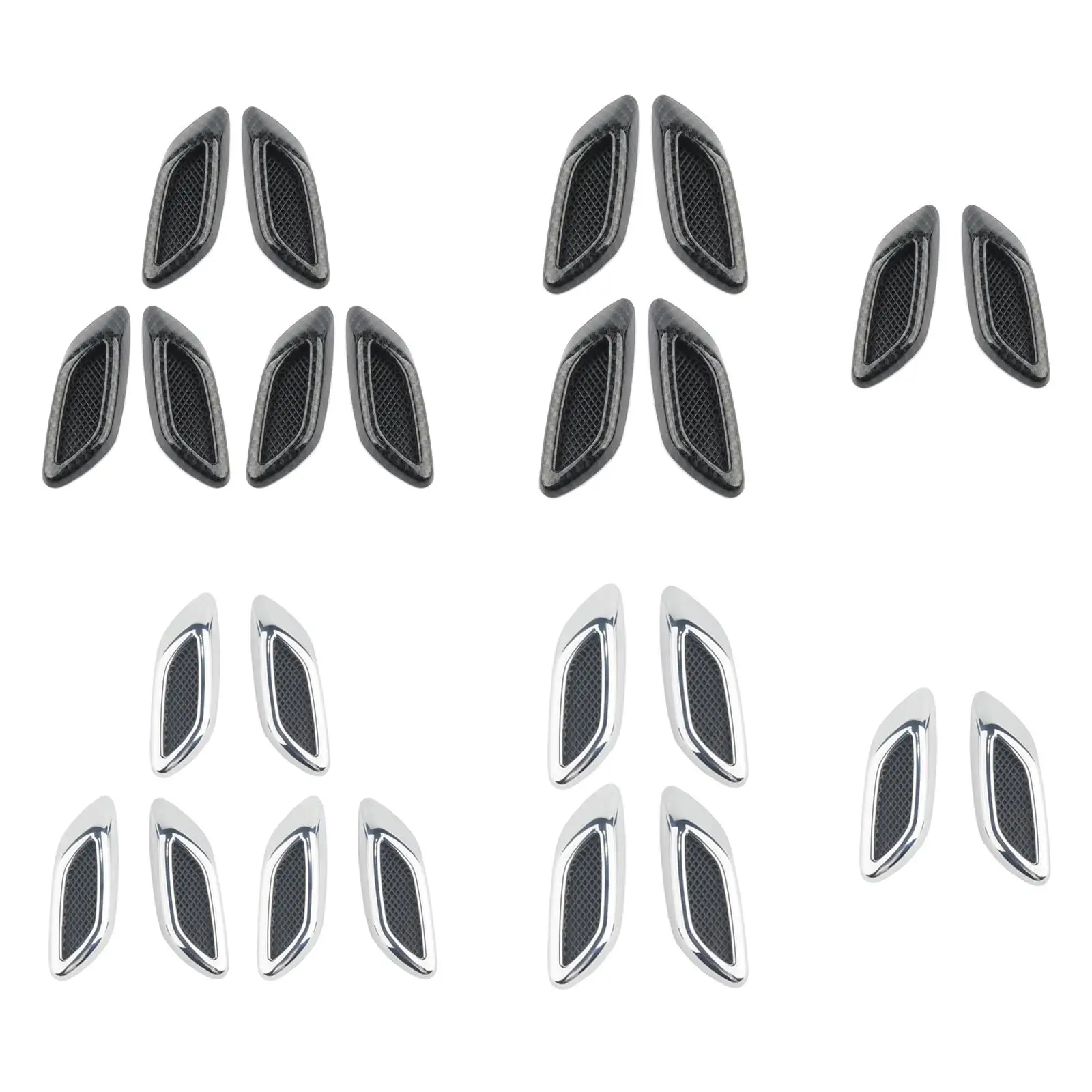 

Air Outlet Fender Easy to Install Car Refitting Durable Side Cover Trim