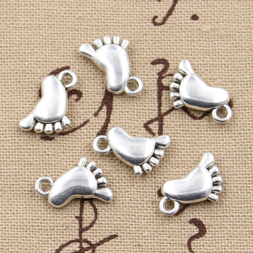 25 Pezzi 10mm Bali Perlina Argento Antico Placcato