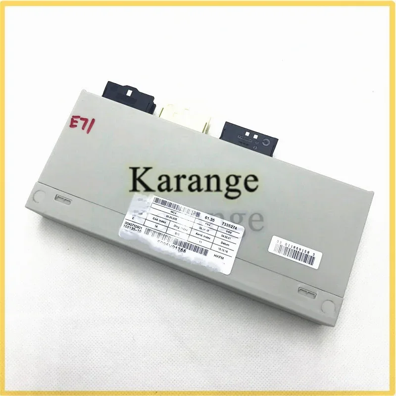 

New 6135 7207576 Rear Trunk Lid Tailgate Back Door Control Module Unit 7335274 For BMW X5 E70 E71 6135 7207576