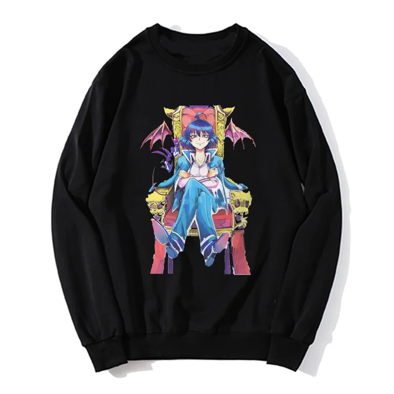 

Mairimashita Iruma Kun Welcome To Demon School Demonlord Oversized Hoodies Anime Men Fleece Pullover Sweatshirt Sweater