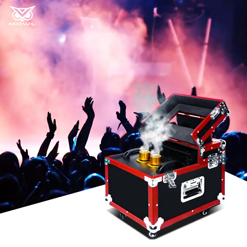 

MOWL 900 Вт DMX дым машина двойной туман машина для свадьбы сцены дискотеки