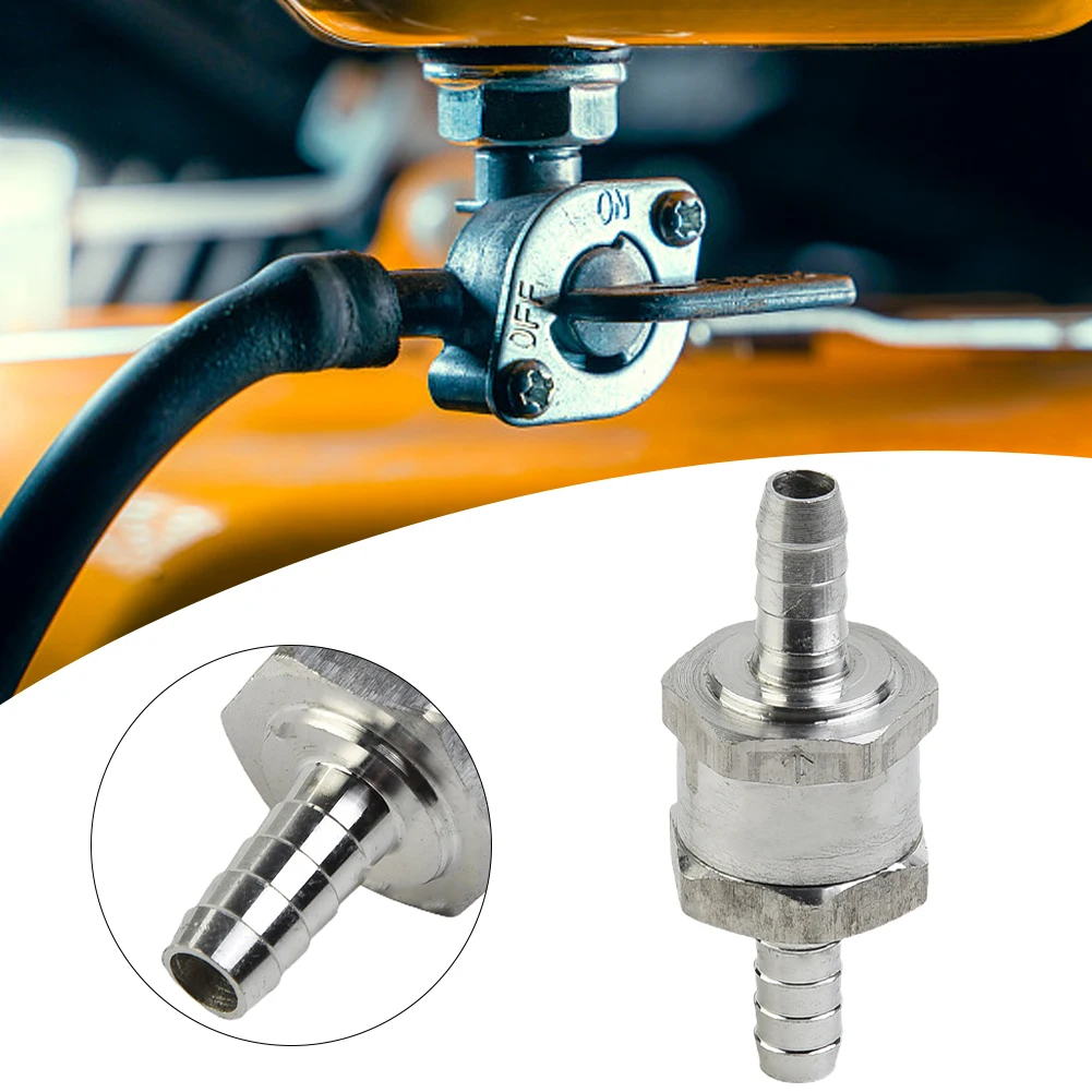 

Non Return Valve Single Way Inline 6/8/10/12mm Fuel Air Water Pipe Tube Hose Fuel Water Gas Air Vacuum