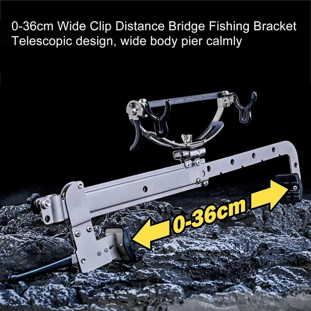 Fishing Rod Holders Clamp Rod Holder Support Bracket Rail Mounting Heavy  Duty Easy Using Fishing Products For Boat Deck Bridge - AliExpress