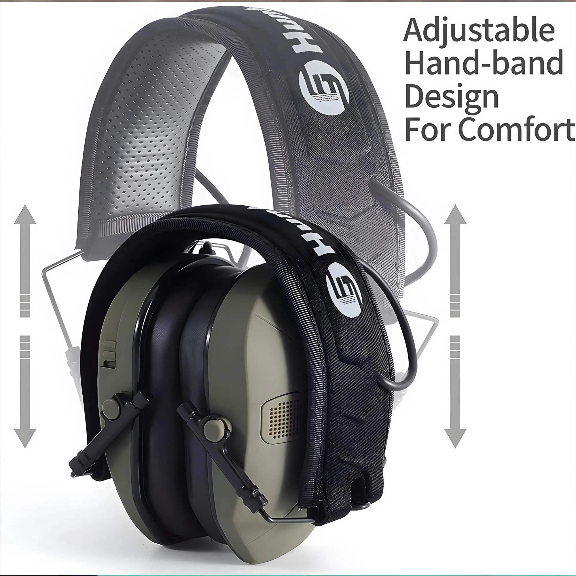 active noise reduction professional tactical headphones suitable for shooting training ranges with sound isolation function