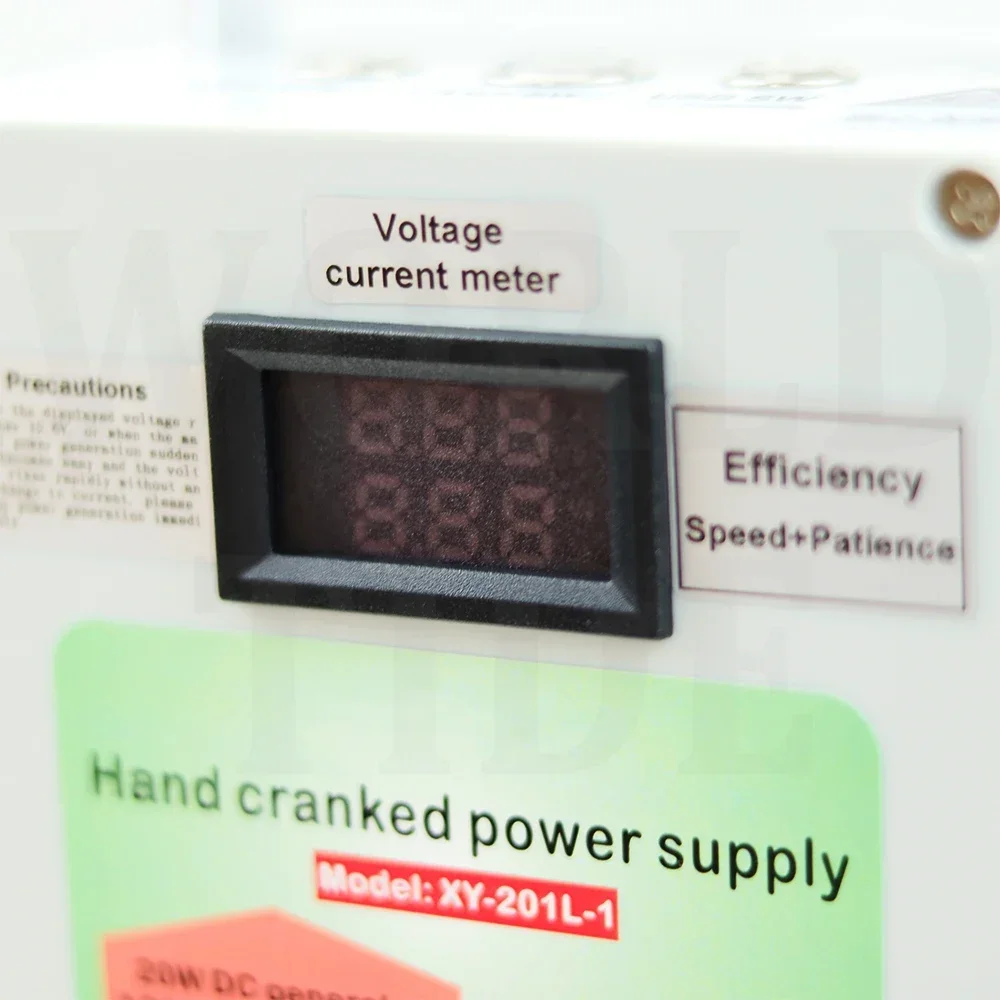 150W Hand Crank Generator Portable Power Station Small Inverter