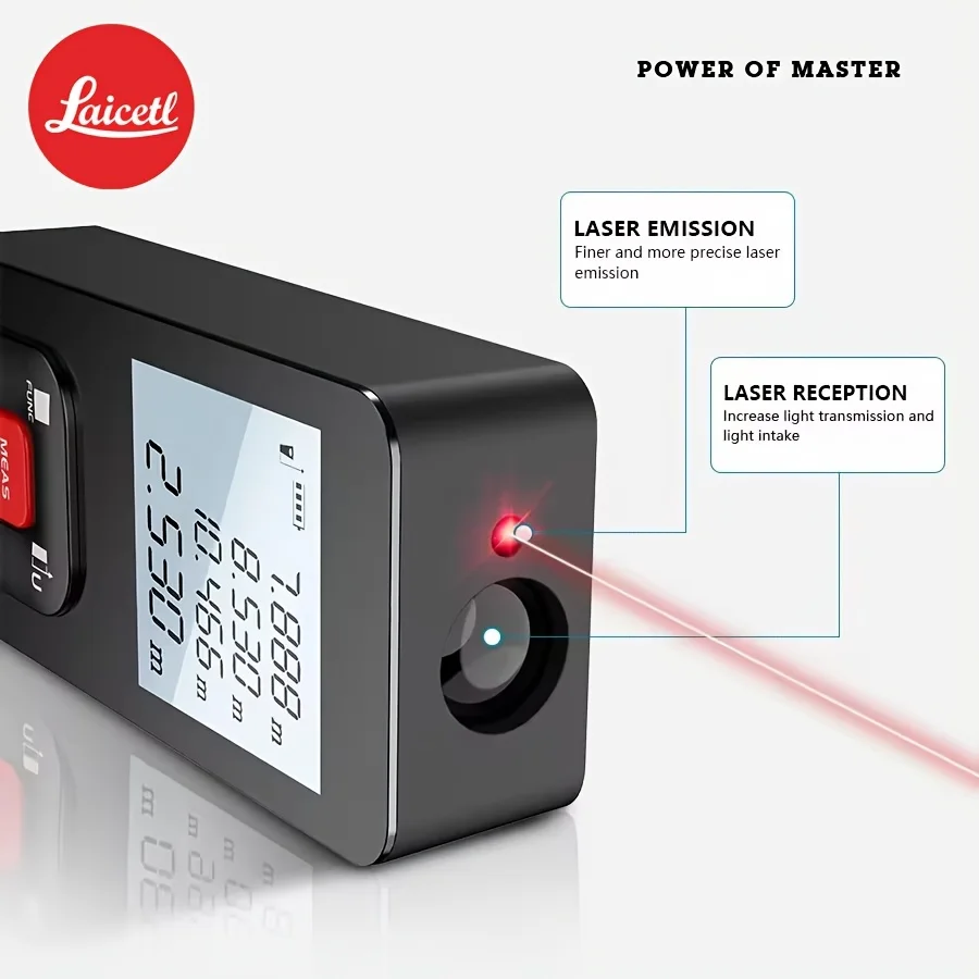 Інструмент для вимірювання лазерного далекоміра на великі відстані - точний вимірювальний пристрій для вимірювання відстані