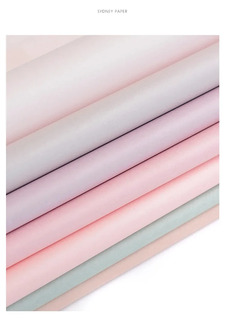 Description Picture 6 of item40pcs Tissue Paper 75*52CM Craft Paper Floral Wrapping Scrapbooking Paper Party Gift Packaging Decorative Flower Packing Paper