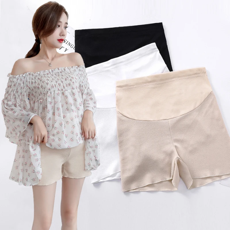Women Safety Shorts Pregnancy Underpants Breathable Maternity Leggings High Elasticity Underwear Clothes for Fat Pregnant Woman