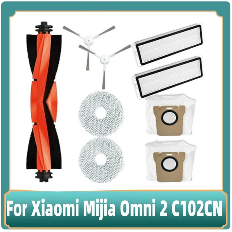 

9 шт., аксессуары для робота-пылесоса Xiaomi Mijia Omni 2 C102CN