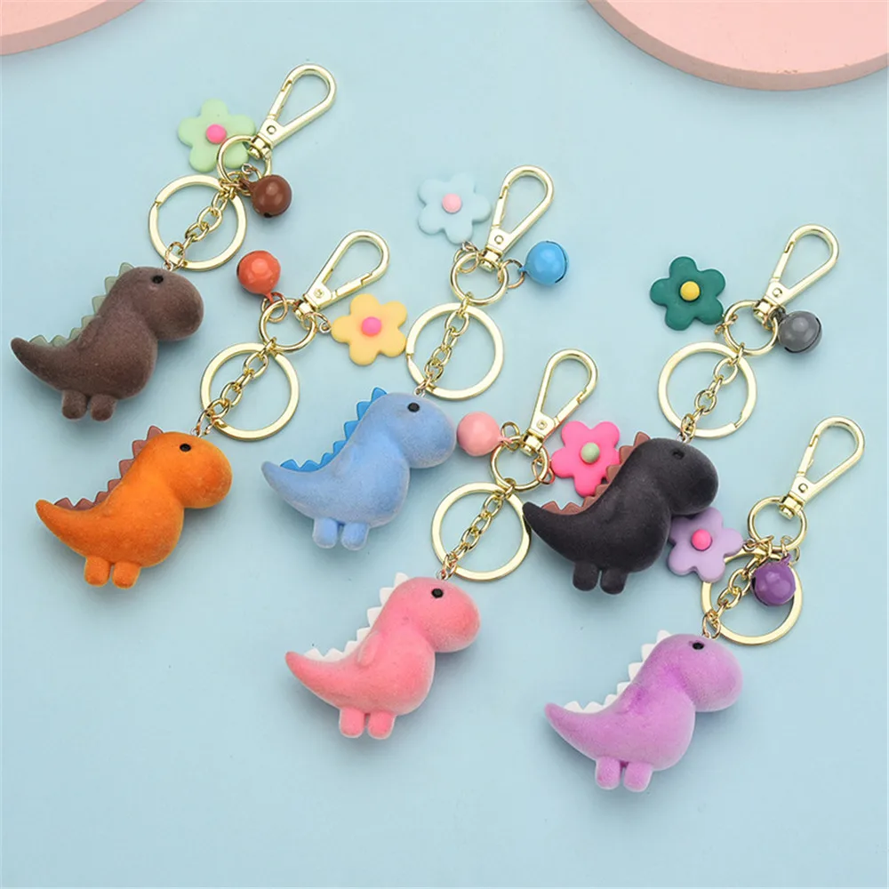 Keychain Dinosaur Lovers Cartoon Dolls Car Key Chain Cute Bag Keys Pendant Decoration Accessories Animal | Украшения и аксессуары
