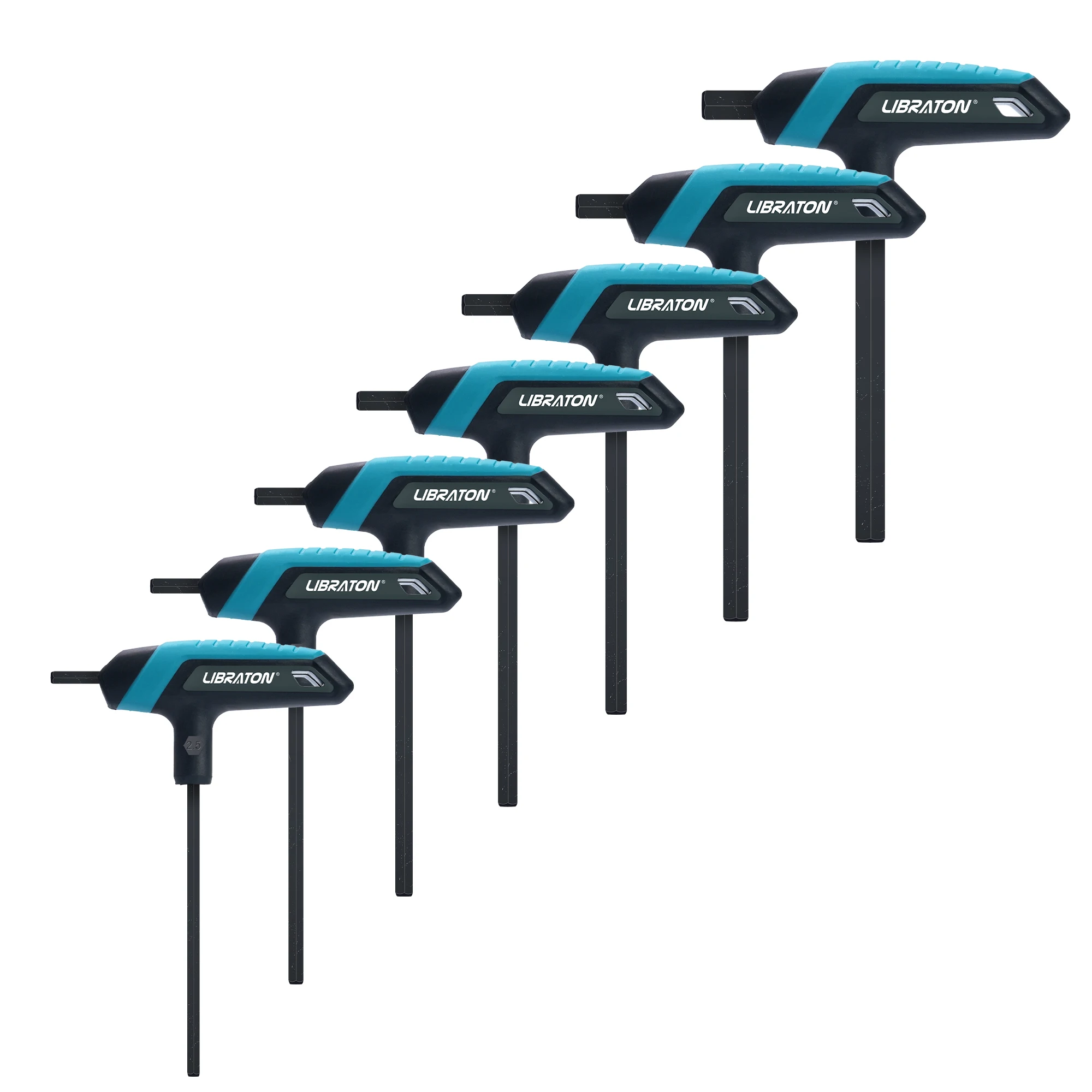 Ss Shovan Set Di 18 Chiavi A Brugola E Torx/stella (con Impugnatura A T), Dimensioni 1,5 Mm-10 Mm E T10-T50, Set Di Chiavi Alan Per Assemblaggio - Foto 8