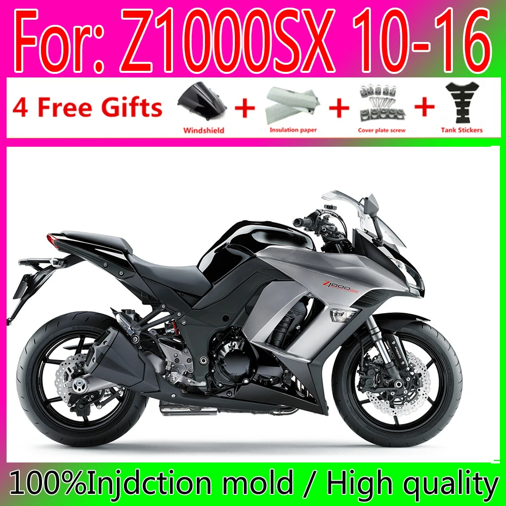 

Motorcycle Fairings For Kawasaki Z1000SX 2010 2016 Z1000SX 2010-2016 ABS Plastic Injection Mold Bodywork Fairing