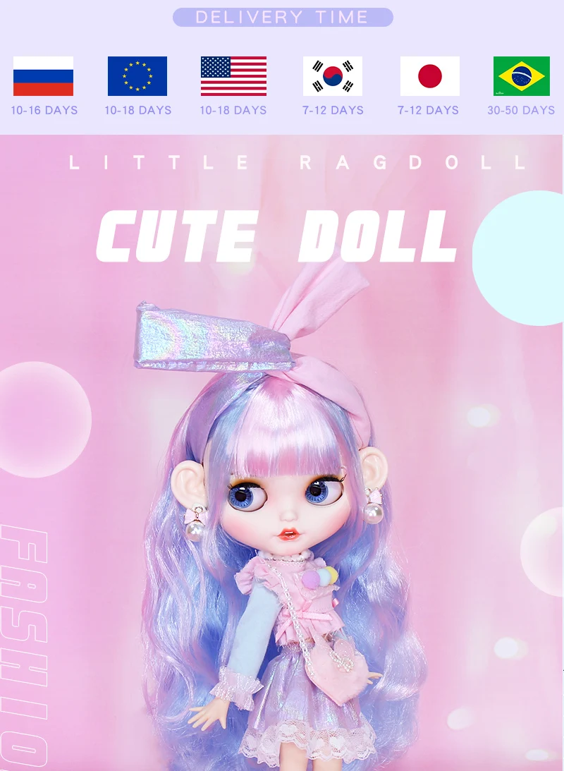 ICY DBS Blyth doll jointed body 30CM BJD nude doll and nude doll clothes shoes handmade set fashion doll girl gift
