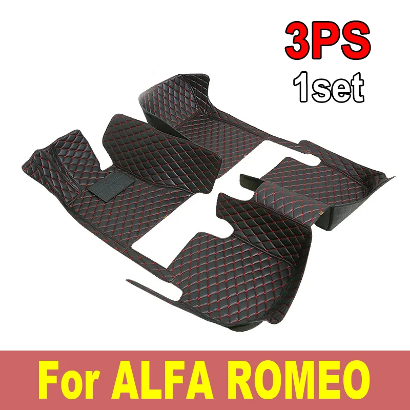 Tappetini Auto Per Alfa Romeo Giulia Mito Stelvio Gt Giulietta 4C 159 Spider 916 Gtv Brera 166 147 Spider Accessori Auto