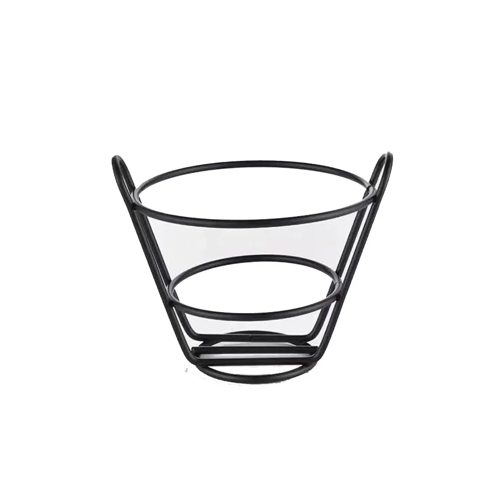 

Container Chips Basket Kitchen Practical 1x Useful Family-style Outdoor Dining Portable Handle 1# 2# Food Replacement