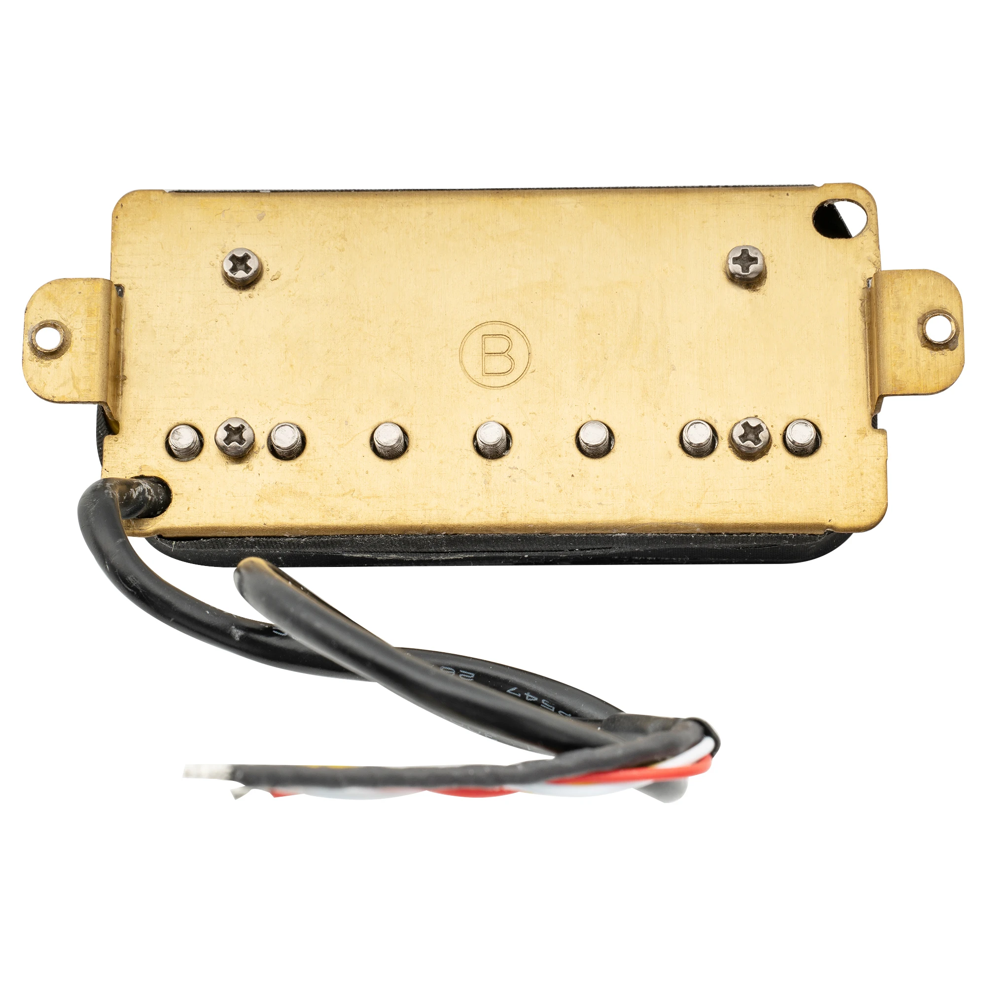 Wilkinson M Series WOH Classical Open Style Ceramic Humbucker Neck Bridge Pickup for 7-String Electric Guitar, Black