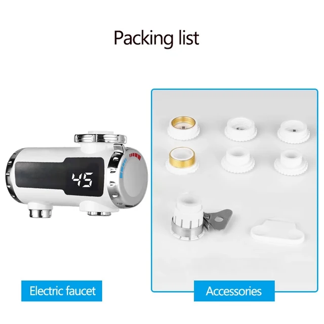 즉각적인 온수로 편안함을 누리세요