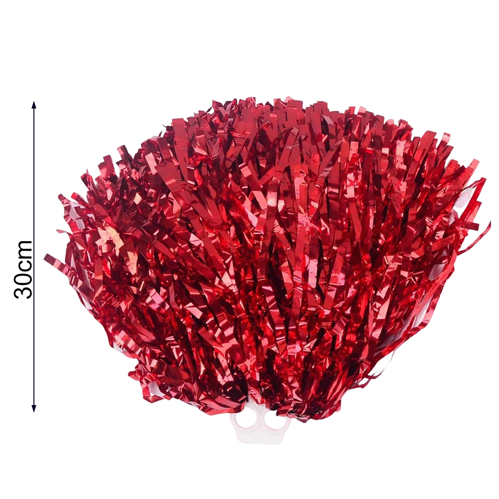 Universal Cheerleading Flower Ball Straight Shank Type Eco-friendly Compact Cheerleading Pompons for Soccer