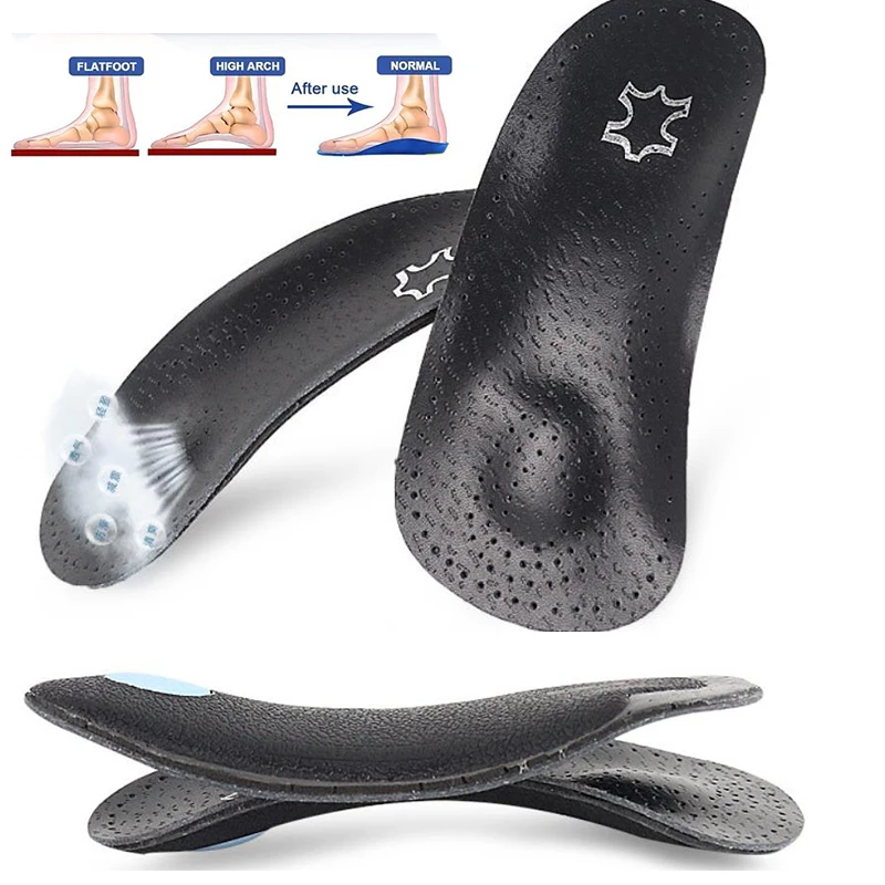 34LengthOrthoticInsertsInsoleArchSupportMetatarsalPadHeel