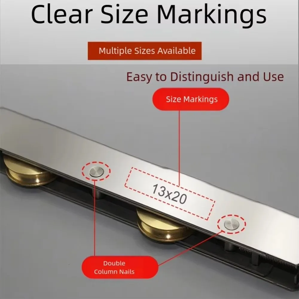 Stainless Steel Copper Sliding Door Rollers for Smooth Silent Operation
