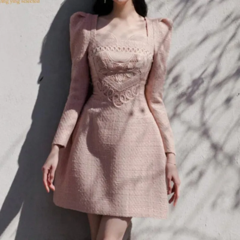

Y-Y Dresses Women New Fashion White Sleeveless Summer Dress Ladies Lace Rose Embroidery Flower Elegant Long Dresses Vestidos